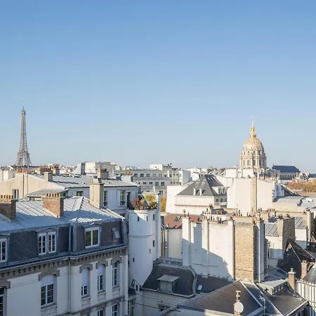 Eiffel Tower View + Terrace Saint Germain Des Pres דירה